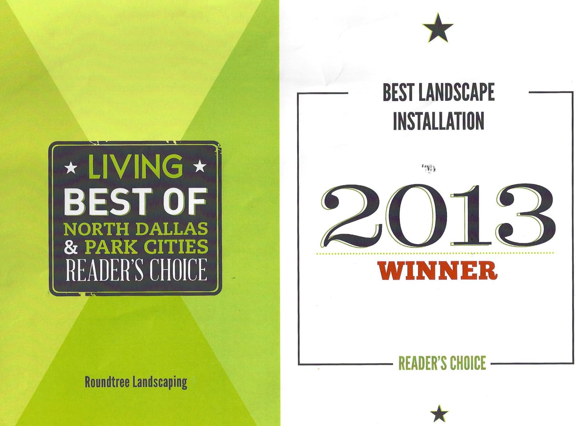 RLI Living Magazine Best Landscape Installation