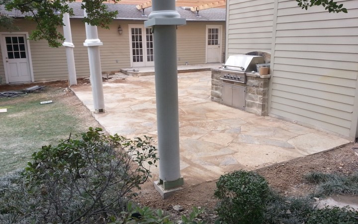 Basic Backyard Transformation: Use patios and pergolas to create new outdoor living space